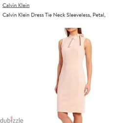 Calvin Klein Size 12, Mid-length light pink dress