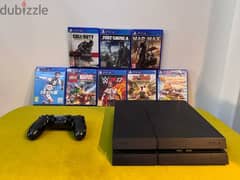 ps4 with original cables,8 cd's,1 original controller