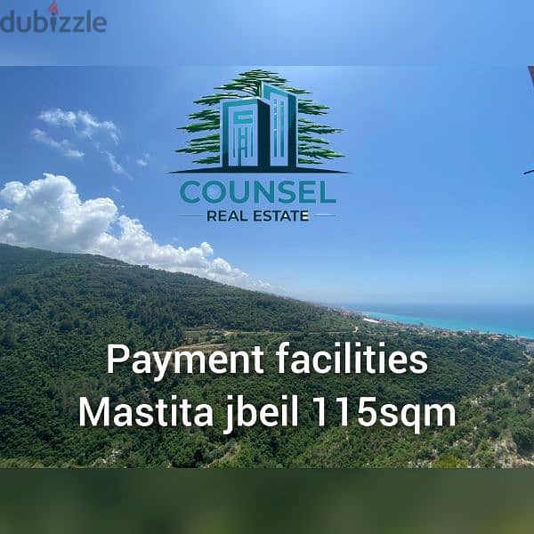 Apartement for sale in Mastita Jbeil 115sqm-Payment facilities. 0