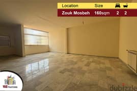 Zouk Mosbeh 160m2 | 120m2 Terraces | Well Maintained | City View | EL