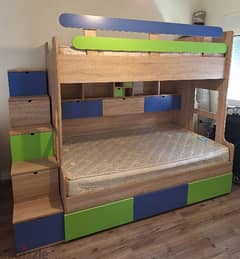 bunk bed 250$