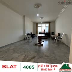 Apartment for rent in Blat!!