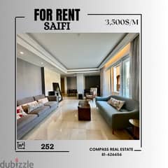 A Very Stunning Furnished Apartment For Rent in Saifi.
