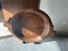 unique piece wooden plate tray handmade imported
