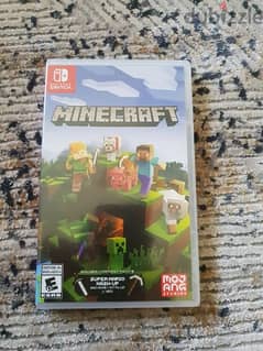 nintendo switch minecraft disc new seald with delivery