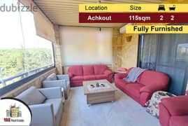 Achkout 115m2 | Fully Furnished | Quiet Street | Mountain View | DA |