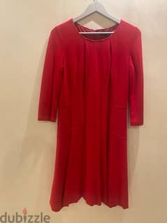 Classy red dress