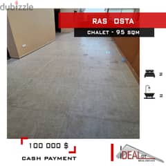 Chalet for sale in Ras Osta 95 sqm ref#cd1085