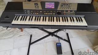 ROLAND keyboard with stand and case