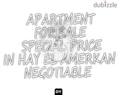 P#OY107701 Apartment in Hadath/hay al amercan, شقة للبيع ١٨٠م في الحدث