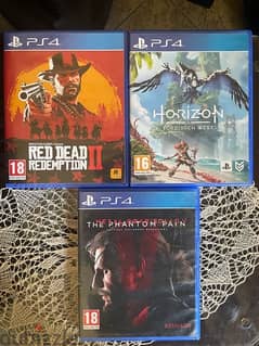 RED DEAD 2| HORIZON LATEST ONE | METAL GEAR SOLID LATEST ONE