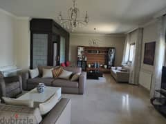 L15449 -Furnished Apartment +Terrace & Garden for Rent In Kfarhbeib