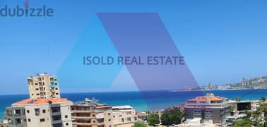 A 75 m2 apartment having an open sea view for sale in Haret sakher