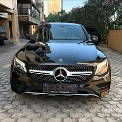 Mercedes GLC 300 coupe AMG-line 4matic 2018 black on black