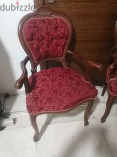 2 chairs antik