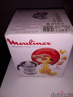 Brand new Moulinex juicer