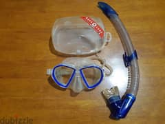 Aqua Lung mask and snorkel