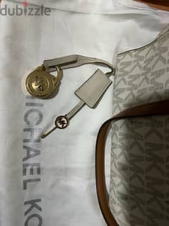 michael kors original gold-tone lock and key handbag accessory