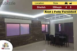 Sheileh 350m2 | 120m2 terrace | Rent | Furnished Duplex | Sea View |KS