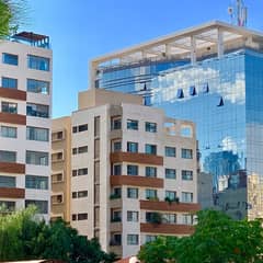 AH-HKL-235 Office for Rent with Terrace in Sin el Fil–24/7 Elec & Sec