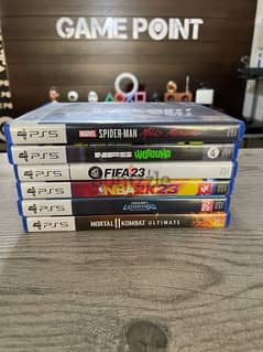 Used like new PS5 Games