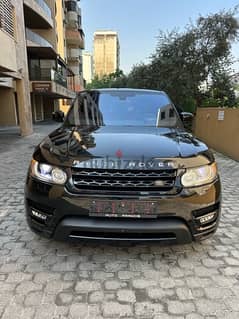 Range Rover Sport HSE V6 2016 black on black (clean carfax)