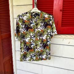 H&M Hawaiian Floral Shirt.