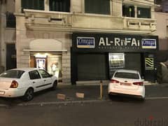 Shop with 2 store fronts for rent in Burj Abi Haidar