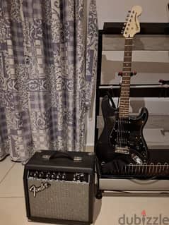 Squier Telecaster Electric Guitar by Fender & Frontman Amp