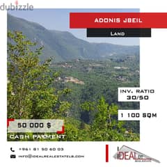Land For sale in Jbeil Adonis 1100 sqm ref#DA705
