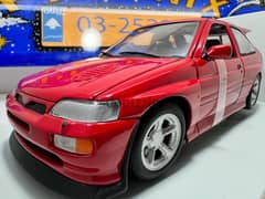 1/18 diecast Full Opening Ford Escort RS Cosworth Street Edition Red