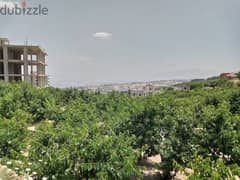 zahle wadi el arayesh land 2900 sqm for sale panoramic view Ref#5981