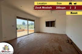 Zouk Mosbeh 200m2 | Rent | Prime Location | Decorated | EL |