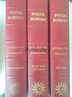 litterature francaise,4 livres de reference sur la litterature francai