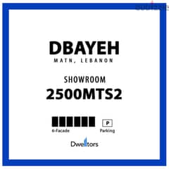 Showroom for rent in DBAYE - 2500 MT2 - 6 Facade