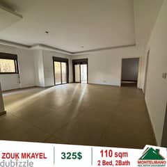 325$!! Apartment for rent located in Zouk Mkayel