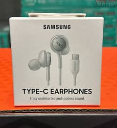 Samsung earphones type- c earphones akg white last