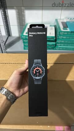 Samsung galaxy watch 5 pro 45mm r920 black titanium last and New