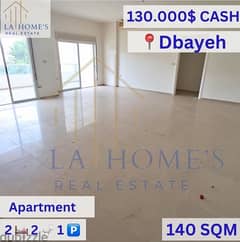apartment for sale in dbayehشقة للبيع في الضبية