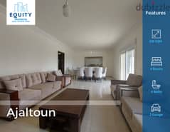 Ajaltoun | Terrace | Great Deal | 330 SQM | Fully Furnished | #RB63697