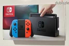 Nintendo Switch barely used