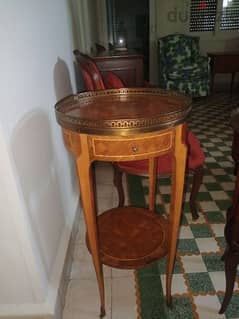 Vintage table ronde.