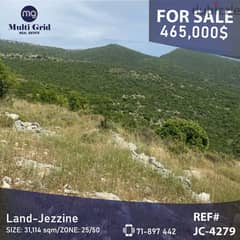 Land for Sale in Jezzine, JC-4279, أرض للبيع في جزين