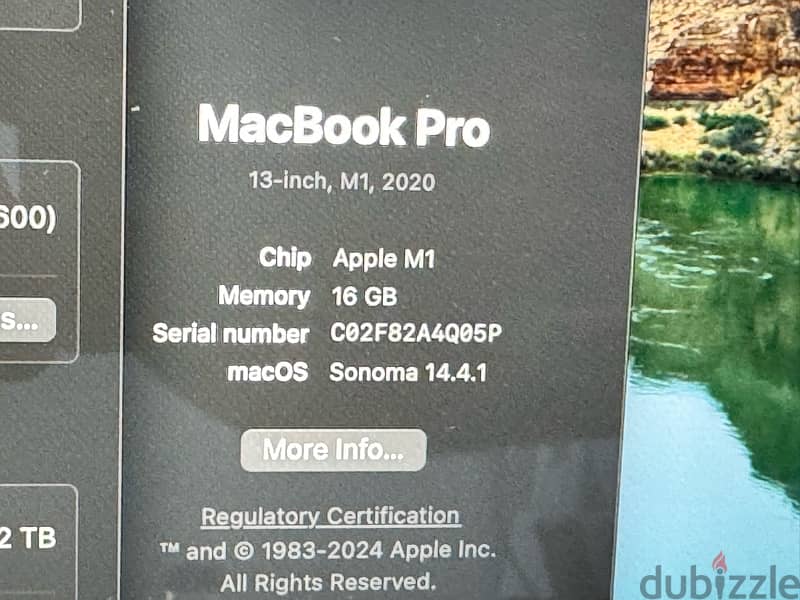 Apple Macbook Pro M1 16gb ram 2tb ssd 5
