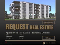 Apartment 118 sqm for Sale in Zahle Haouch El Oumara | زحلة