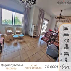 Mazraat Yashouh | 585$/m² | 3 Balconies | Prime Location | Catchy Deal