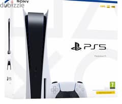 ps5 eu/middle east with 2 controllers with warranty