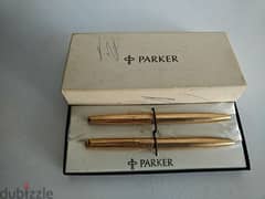 Vintage Parker 61 set (gold plated) - Not Negotiable