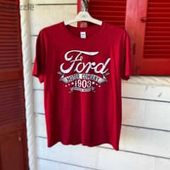 GILDAN x Ford Motor Company Red T-Shirt.