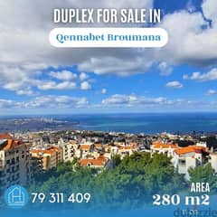 Apartment for sale in Quennabet Broumana شقة للبيع في قنابة برمانا